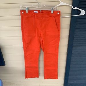UO BDG orange pants